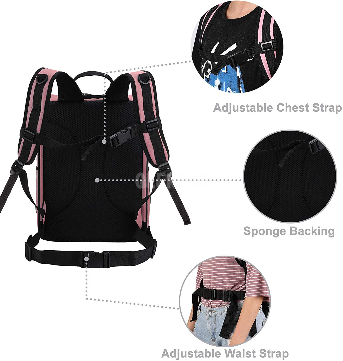 Pet Carrier Backpack for Large/Small Cats and Dogs GRDBB-5