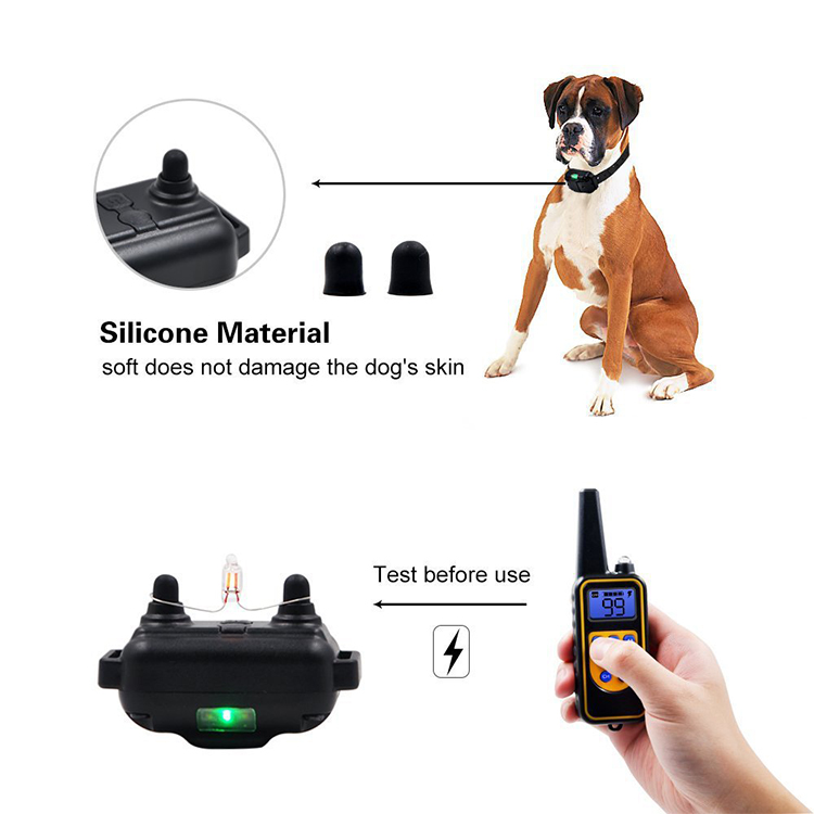 Dog Remote Training Collar Rainproof GRDHC-6