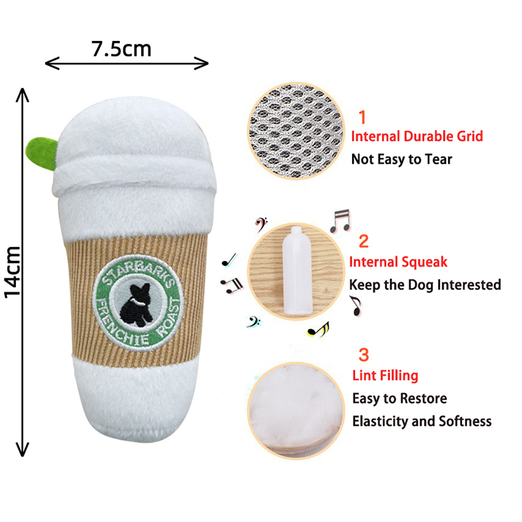 Coffe Cup pet toy (1)