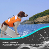 Water Safety Dog Life Jacket Vest with Rescue Handle GRDAJ-1