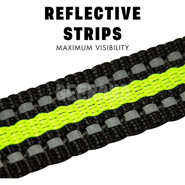 Reflective Rope Dog Walking Collar Leash GRDHL-9