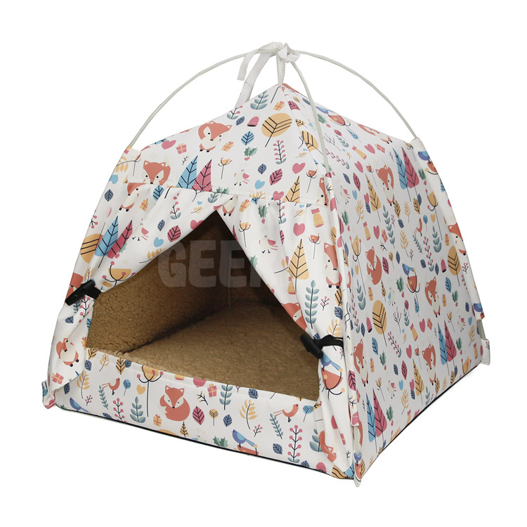 Warm Pet Tent House with Removable Cushion GRDTE-1