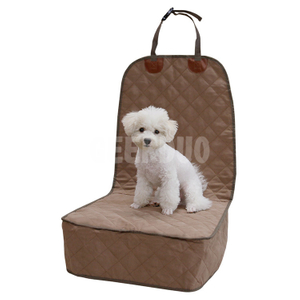 Anti-Dirty Cat Dog Front Car Seat Cover Fake Suede GRDSF-2
