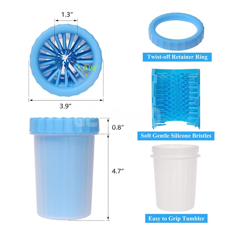 Silicone Pet Feet Cleaner Washer Cup GRDGT-11