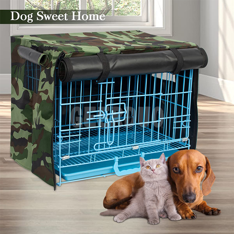 Double Door Dog Crate Cover GRDCO-6