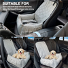 Washable Pet Car Seat Booster With Safety Leash GRDO-25