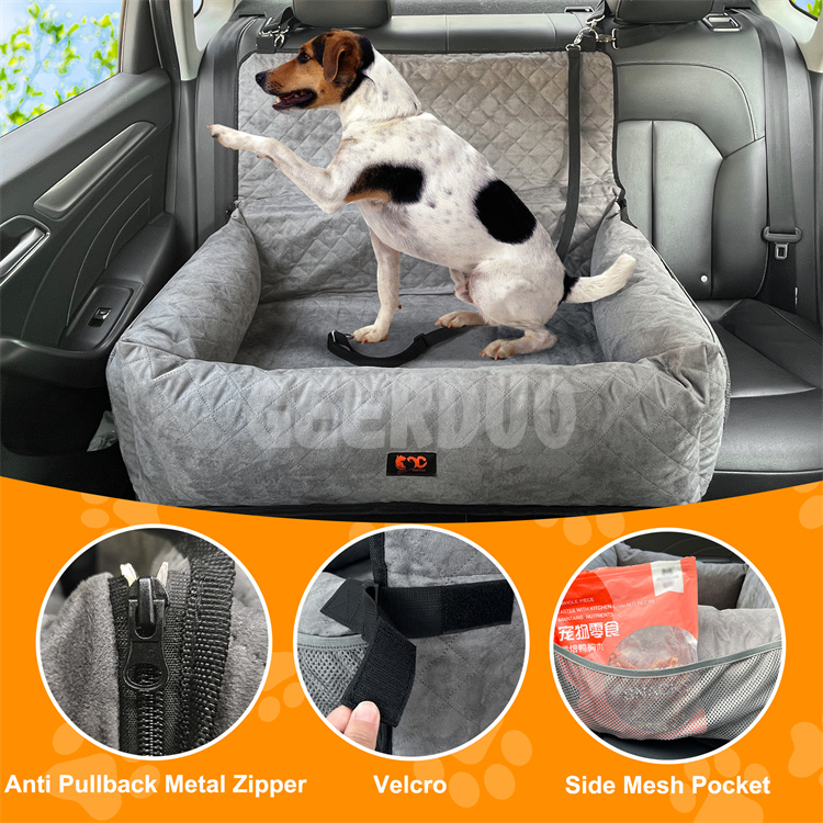 dog car seat booster (2)