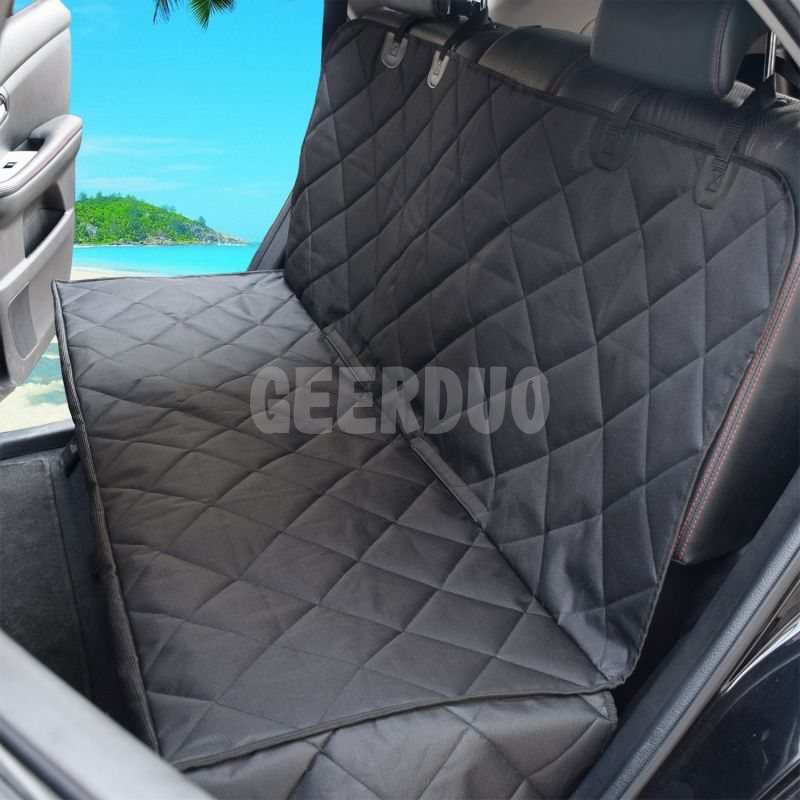 Dog Seat Cover with Mesh Window Dog Hammock for Car GRDSB-5