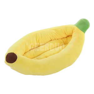Comfortable and Washable Banana Pet Bed GRDDB-9