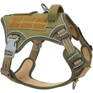 Tactical Dog Harness Fit Smart Reflective Pet Walking Harness GRDHH-17