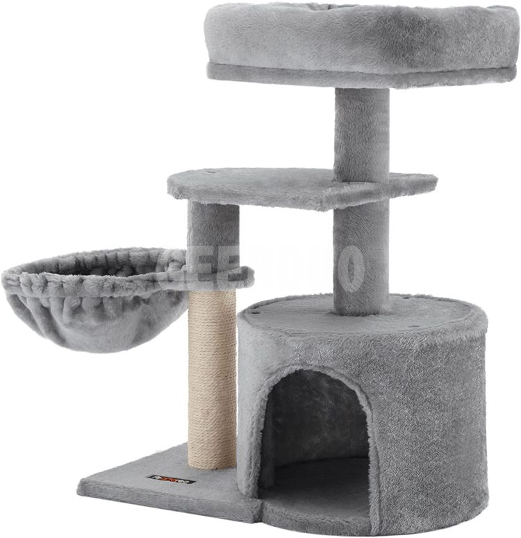 Cute Cat Tree Kitten Cat Tower for Indoor GRDTR-1