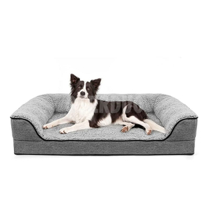 Dog Couch Bed Foam Pet Bed for Comfortable Sleep GRDDB-6