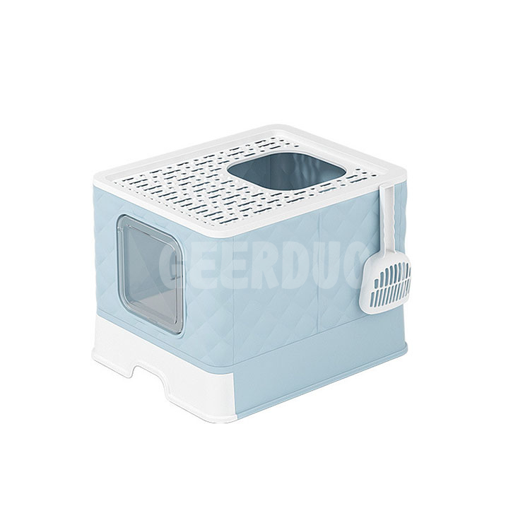 Portable Extractable Collapsible Cat Litter Box with LidStandard GRDGL-11
