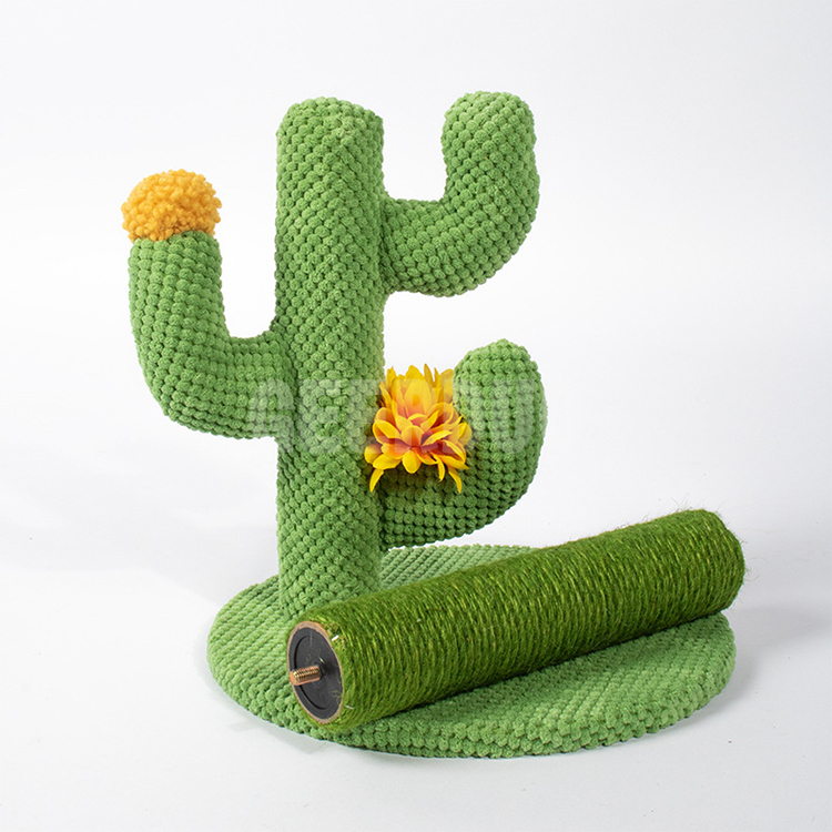 Cactus Cat Scratching Post Designed for Stretch and Climb GRDTR -5
