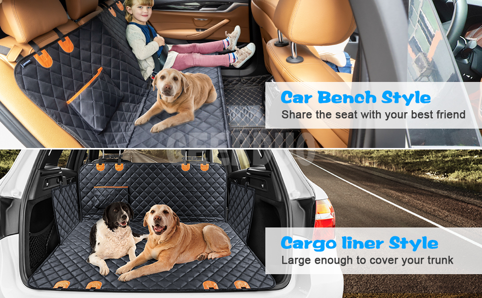 SB-10 dog car back seat mat (10)