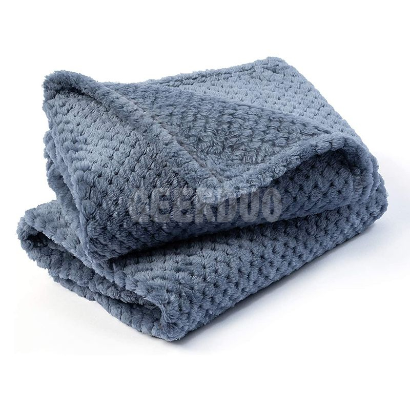Warm Soft Fuzzy Pet Blanket Plush Fleece Throws for Bed, Couch GRDDK-5 
