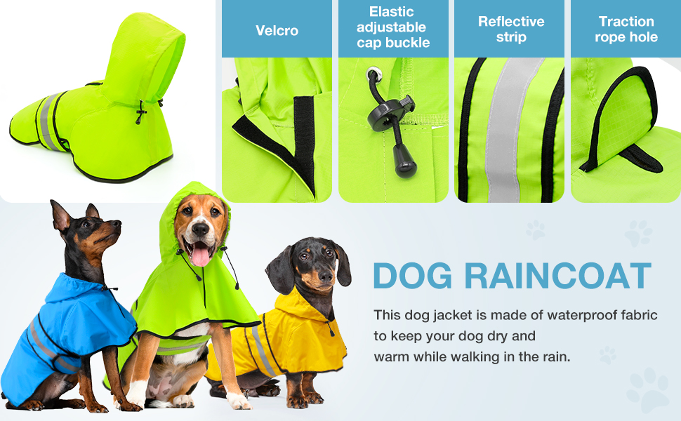 Dog Raincoat (4)