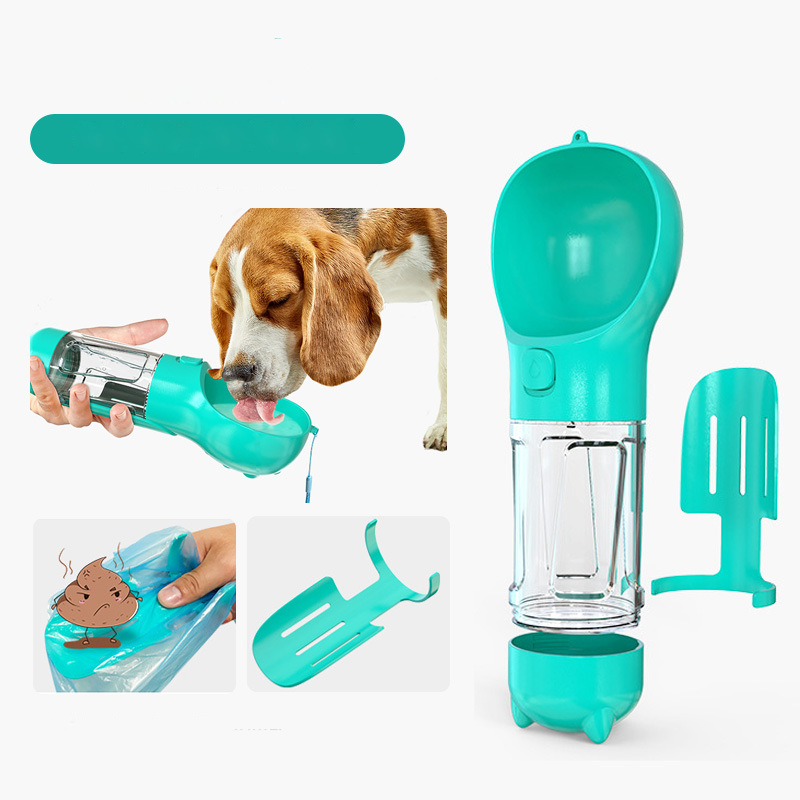 Multifunctional Pet Water Bottle With Drinking And Feeding Function GRDWB-2