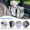 Breathable And Foldable Dog Car Booster Seat Console Seat GRDO-23