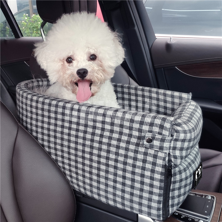 Dog Booster Car Seat Center Console Pet Booster Car Seat Dog Cat Travel Seat GRDO-19
