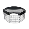 Double Side Waterproof Windproof Shade Kennel Cover Fits 24 Inches Crate with 8 Panel GRDCO-1