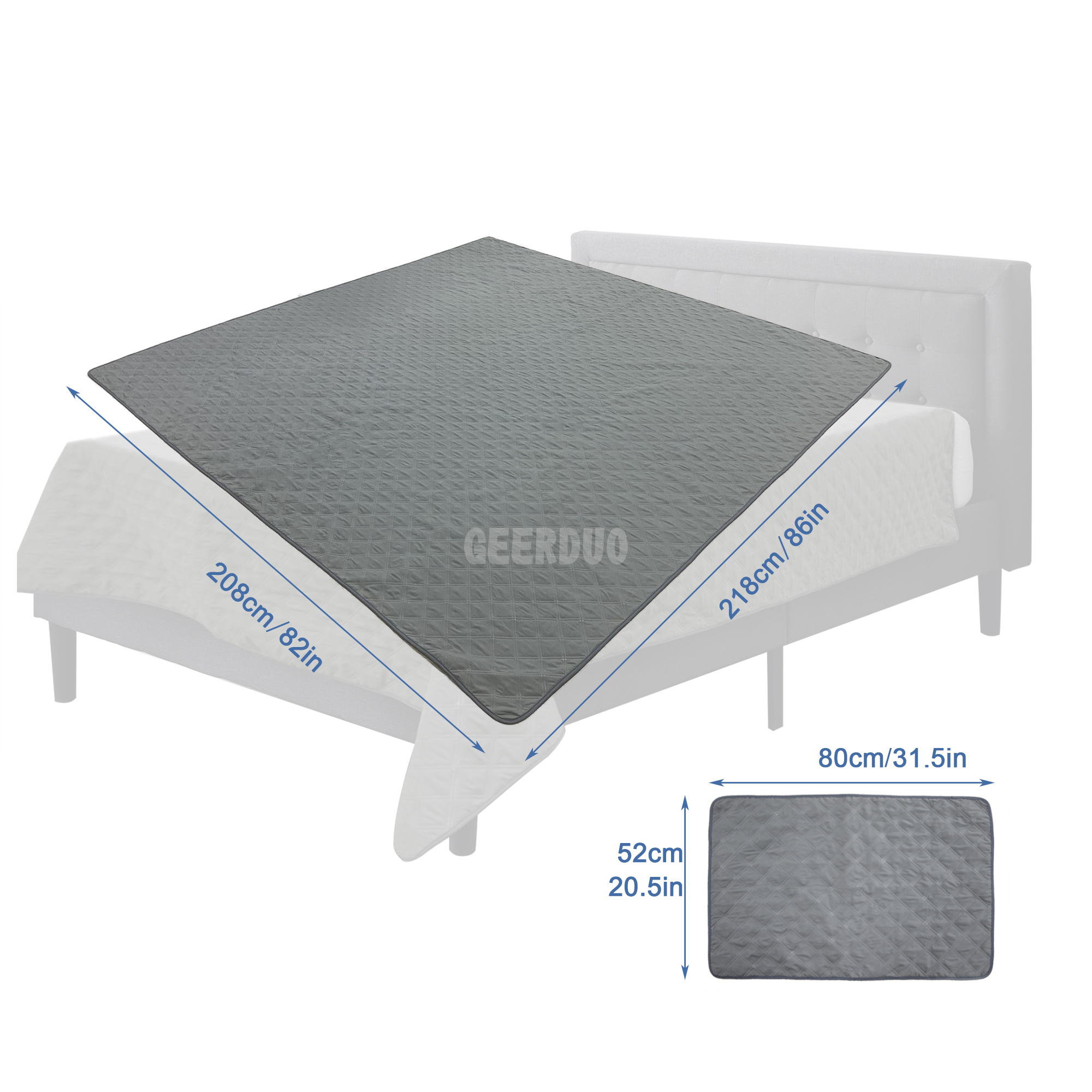 Pet Blanket for Furniture Bed Couch Sofa Reversible GRDDK-2