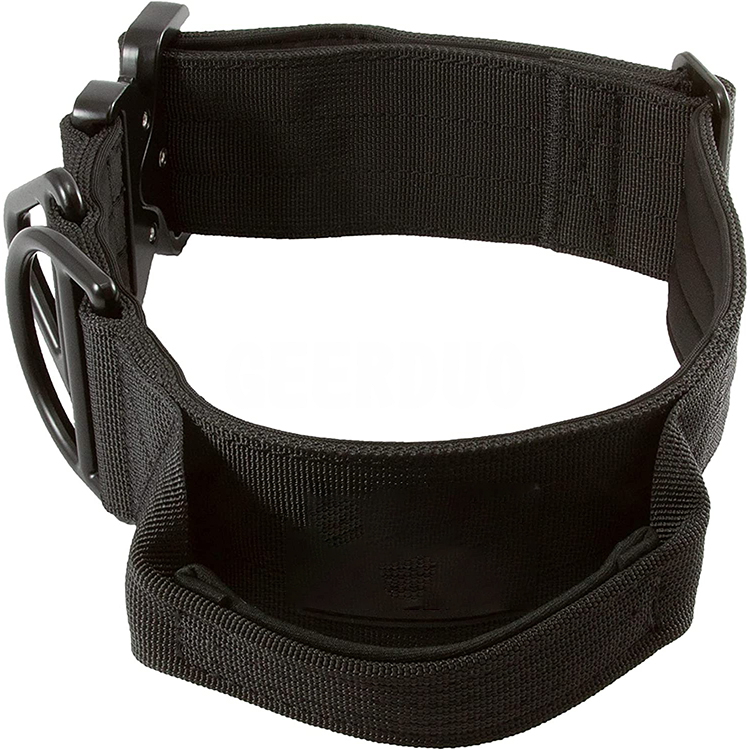 Tactical Dog Collar, 2 inch Tactical Dog Collar with Handle GRDHC-15