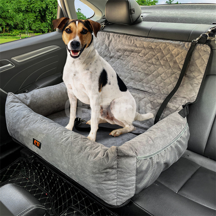 Dog Car Seats Booster With Seat Belt Fully Detachable GRDO-21