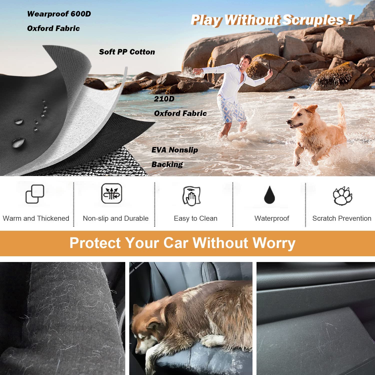 SF-6 dog car seat cover (6)