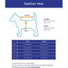 Padded Vest Dog Jacket - Warm Zip Up Dog Vest Fleece Jacket , GRDAC-5
