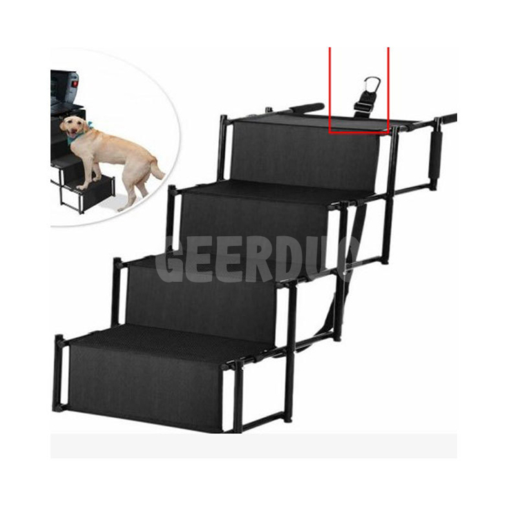 Metal Frame Car Dog Steps Foldable Stairs GRDCS-2