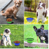 Outdoor Collapsible Dog Bowl Pet Feeding Watering Dish GRDFB-1