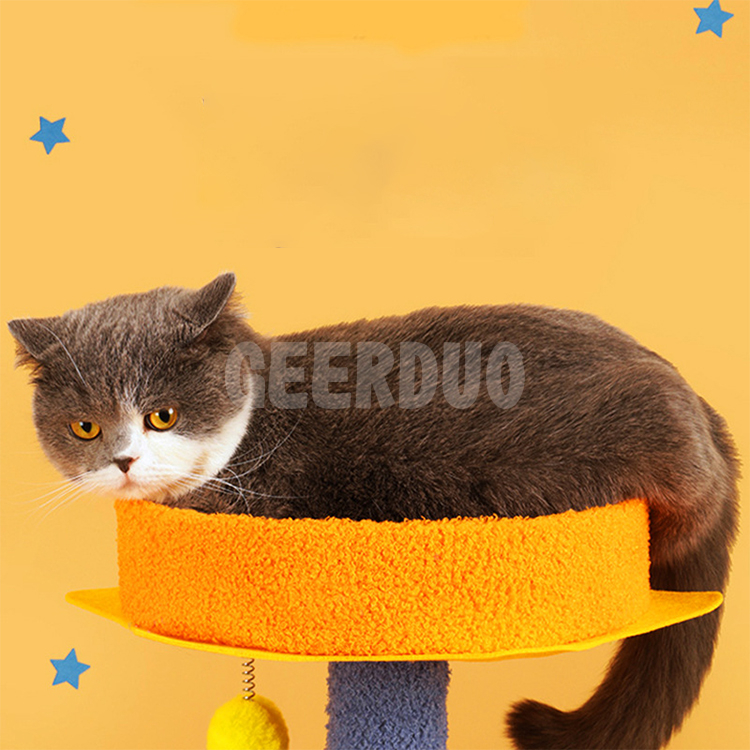 Cat Tree, Small Cat Tower,Scratching Post GRDTR -3