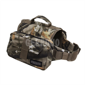 Camouflage Dog Pack Hound Travel Camping Hiking Backpack Saddle Bag Rucksack GRDOP-19